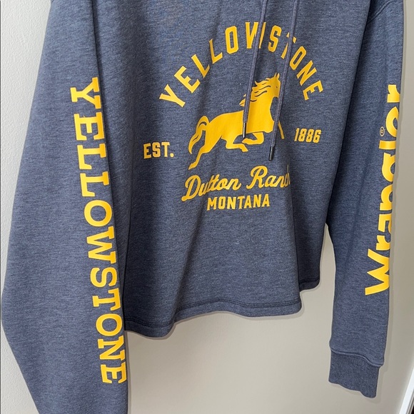 Wrangler Yellowstone Hoodie Sweatshirt - Picture 2 of 5